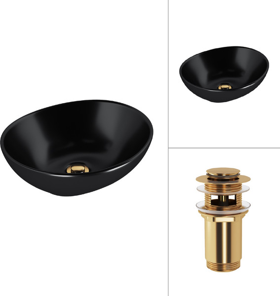 Изображение товара Умывальник Lauter 21652-A + клапан 21190G