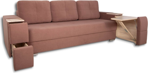 Изображение товара Диван DiArt Бруклин НПБ (велюр Магия 36/дуб сонома)