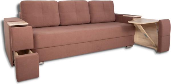 Изображение товара Диван DiArt Бруклин НПБ (велюр Магия 36/дуб сонома)