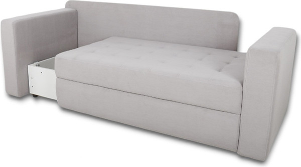 Изображение товара Тахта DiArt Студент 2П левый (велюр Lokky blue/Магия 53)