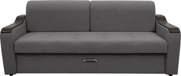 Изображение товара Диван Сириус Лидер-3 ППУ (Eva 07 велюр темно-серый)