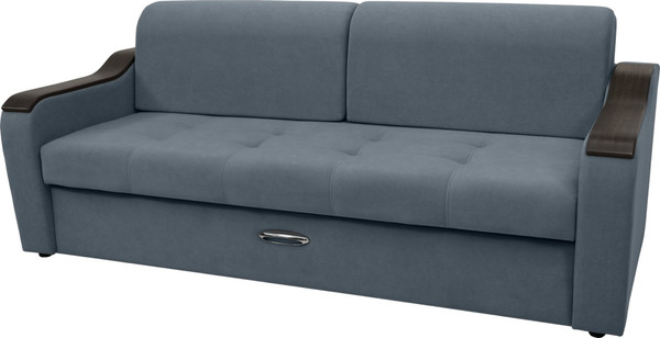 Изображение товара Диван Сириус Лидер-3 ППУ (Eva 10 велюр серый)