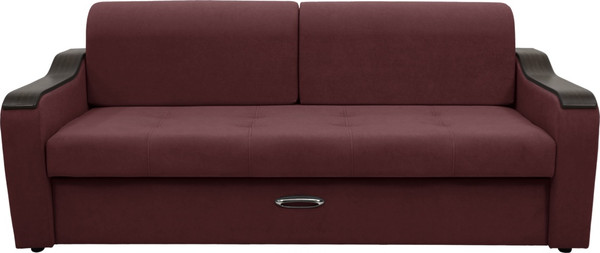 Изображение товара Диван Сириус Лидер-3 ППУ (Eva 15 велюр темно-бордовый)