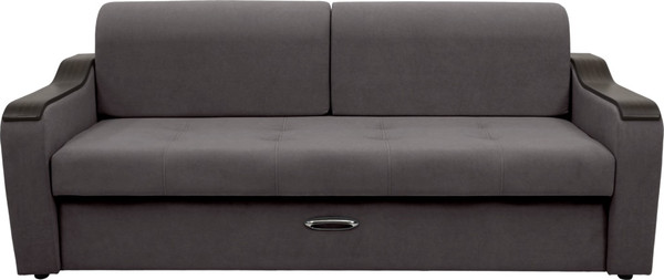 Изображение товара Диван Сириус Лидер-3 ППУ (Eva 24 велюр темно-серый)