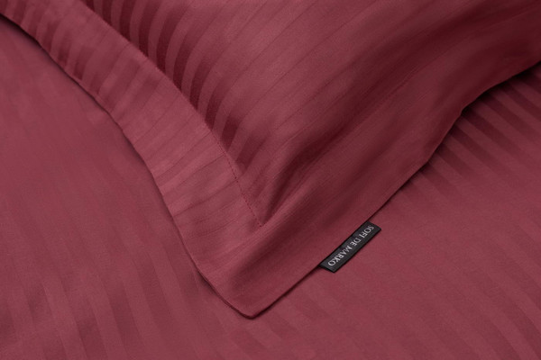 Изображение товара Комплект постельного белья Sofi de Marko Моне Евро 4н / Евро-СС-М-12 (бордовый)