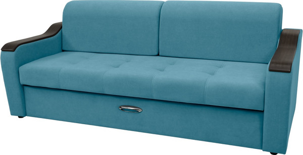 Изображение товара Диван Сириус Лидер-3 ППУ (Eva 29 велюр голубой)