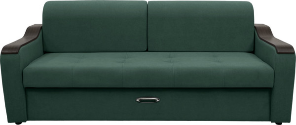 Изображение товара Диван Сириус Лидер-3 НПБ (Eva 19 велюр темно-зеленый)