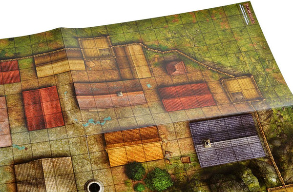 Изображение товара Игровое поле для настольной игры Мир Хобби Pathfinder. Большая деревня / 915990