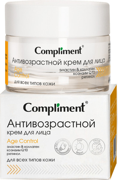 Изображение товара Крем для лица Compliment Антивозрастной (50мл)