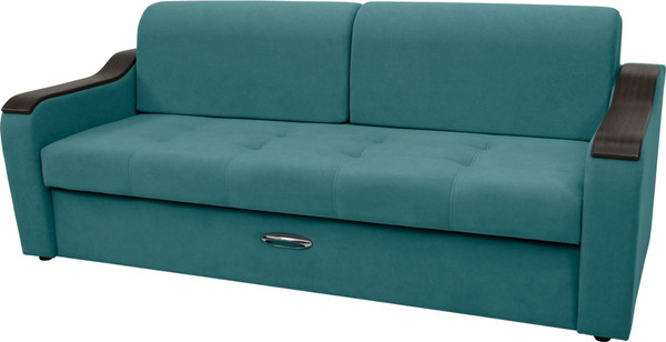 Изображение товара Диван Сириус Лидер-3 НПБ (Eva 23 велюр зеленый)