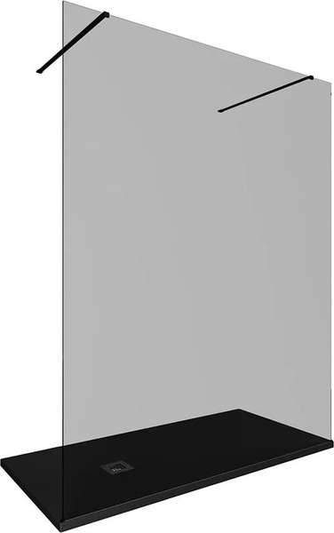 Изображение товара Душевая стенка Allen Brau Infinity 3.21040.BBA.T / 323832 (черный браш)