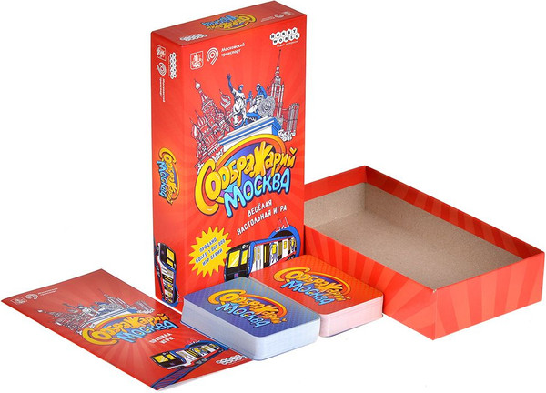 Изображение товара Настольная игра Мир Хобби Соображарий. Москва / 915929