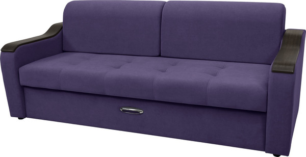 Изображение товара Диван Сириус Лидер-3 НПБ (Eva 31 велюр фиолетовый)