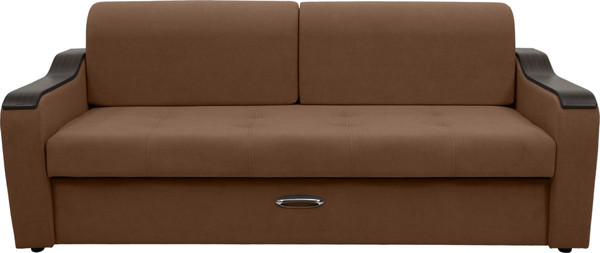 Изображение товара Диван Сириус Лидер-3 НПБ (Eva 03 велюр светло-коричневый)