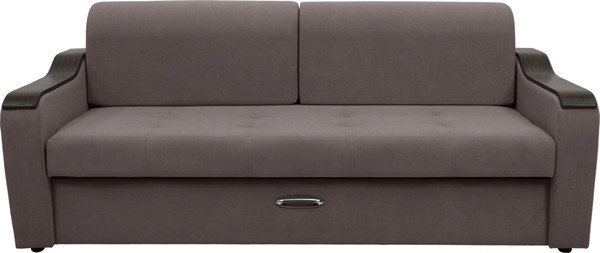 Изображение товара Диван Сириус Лидер-3 НПБ (Eva 06 велюр темно-серый)