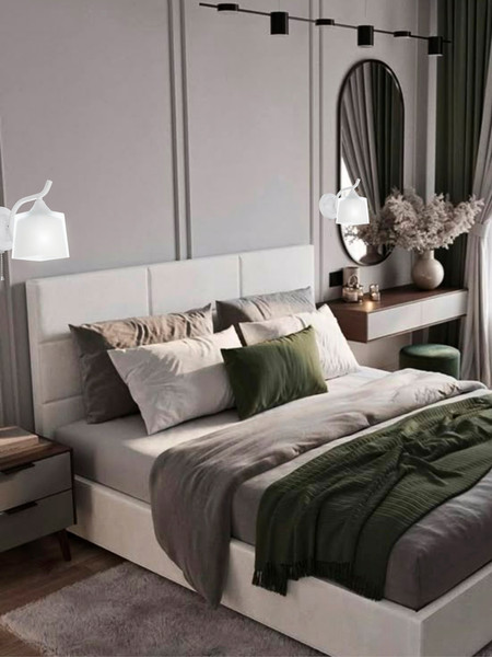 Изображение товара Бра Aitin-Pro НББ 03-60-101 / 6085/1W (белый)