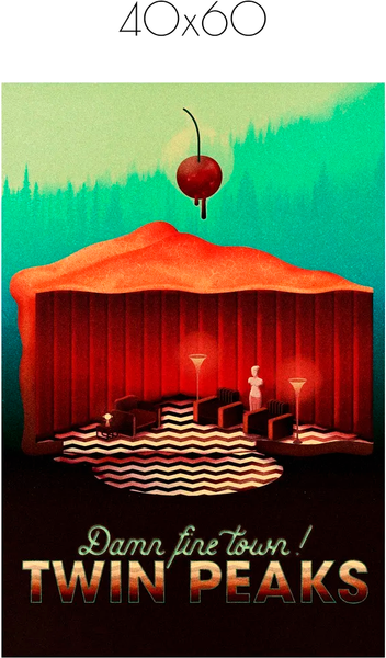 Изображение товара Постер Citydecor Твин Пикс 1 (40x60)