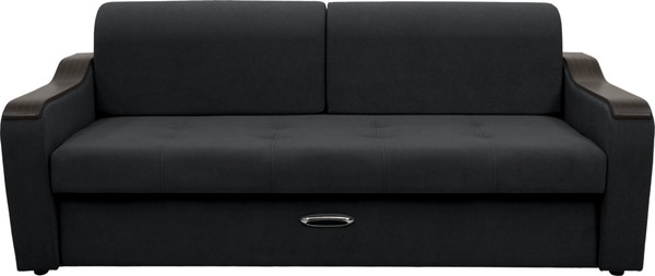 Изображение товара Диван Сириус Лидер-3 НПБ (Eva 11 велюр черный)