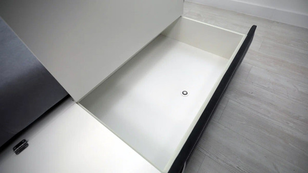 Изображение товара Диван Сириус Лидер-4 НПБ (Eva 01 велюр белый)