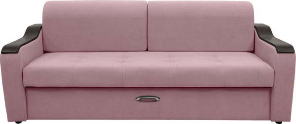 Изображение товара Диван Сириус Лидер-3 НПБ (Eva 14 велюр темно-розовый)