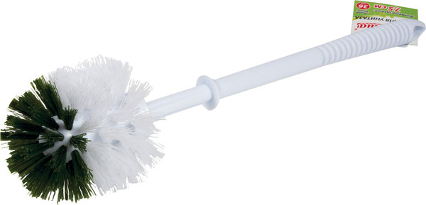 Изображение товара Ершик для унитаза Любаша 603628 (белый/зеленый)