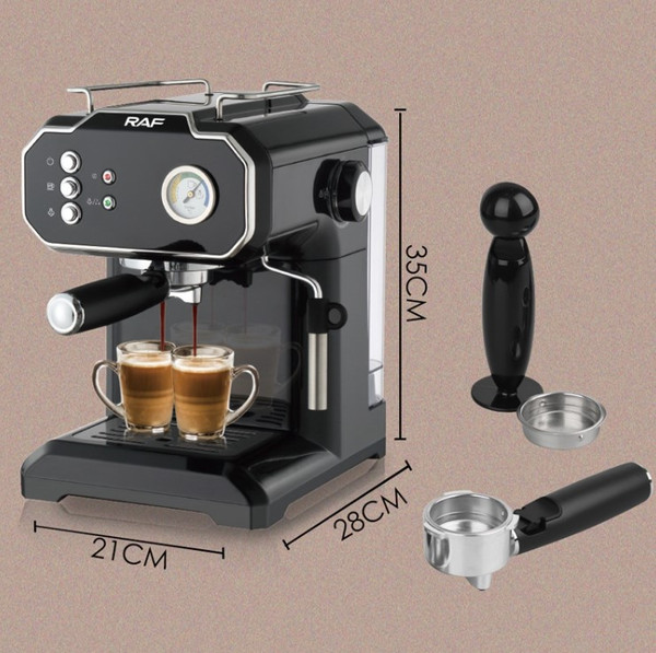 Изображение товара Кофеварка эспрессо RAF R.104 (черный)