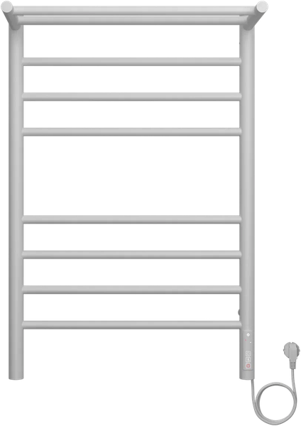 Изображение товара Полотенцесушитель электрический Terminus Аврора П8 500х800 с полкой quick touch RAL 9003 (матовый белый)
