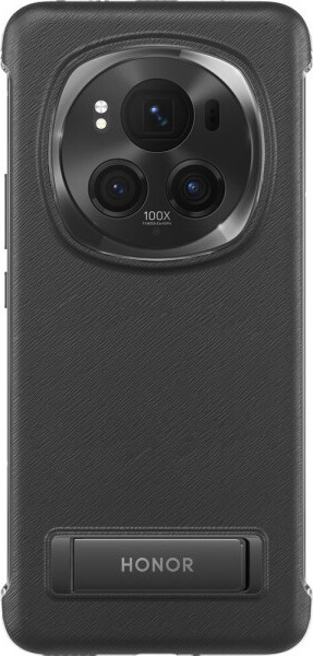 Изображение товара Чехол-накладка Honor PU Bracket для Magic 6 Pro (черный)