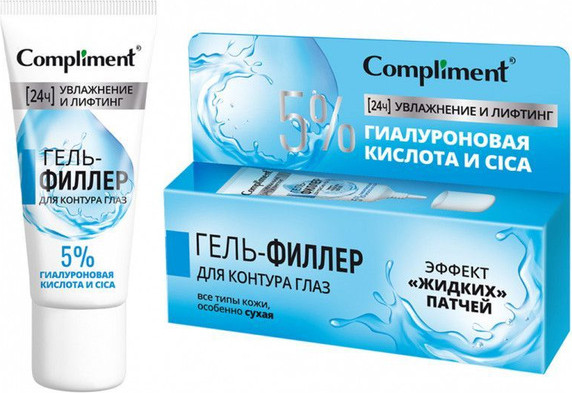 Изображение товара Гель для век Compliment Увлажнение и лифтинг Гель-филлер (25мл)