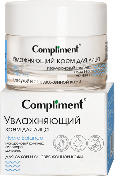 Изображение товара Крем для лица Compliment Увлажняющий (50мл)