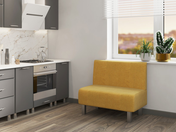 Изображение товара Скамья кухонная мягкая Премиум Марсель 1м  (микровелюр №462)