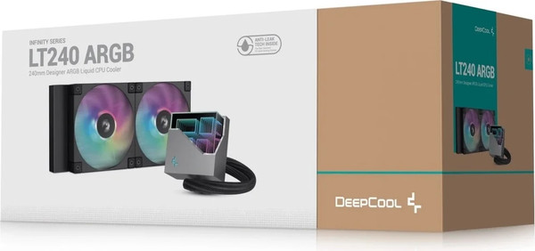 Изображение товара Кулер для процессора Deepcool LT240 ARGB Black (R-LT240-BKAMNC-G-1)