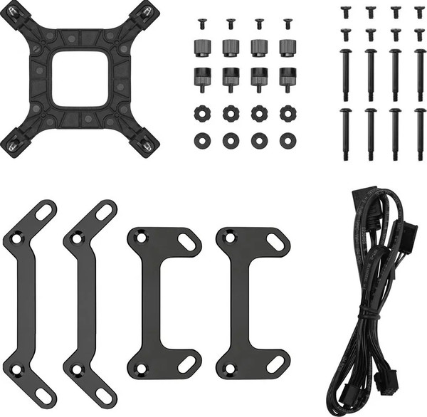 Изображение товара Кулер для процессора Deepcool LT240 ARGB Black (R-LT240-BKAMNC-G-1)