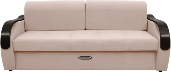 Изображение товара Диван Сириус Лидер-6 НПБ 225x110 (Eva 01 велюр белый)