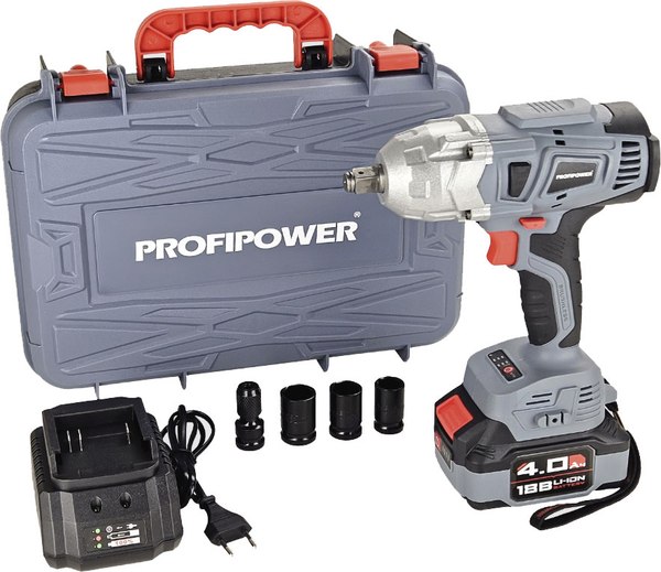 Изображение товара Аккумуляторный гайковерт Profipower DWDTW-18V / E0105