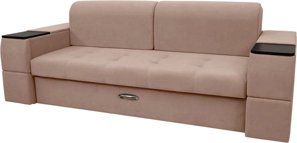 Изображение товара Диван Сириус Лидер-13 ППУ (Eva 02 велюр светло-бежевый)