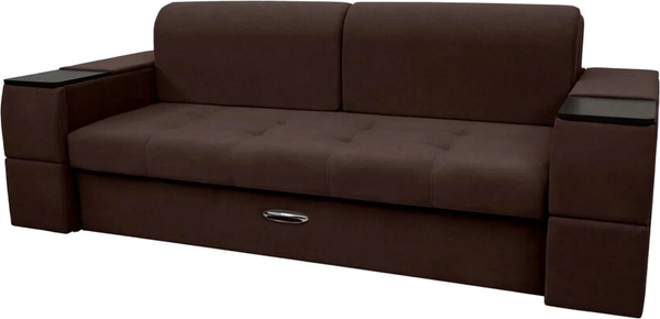 Изображение товара Диван Сириус Лидер-13 ППУ (Eva 04 велюр темно-коричневый)