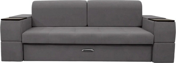 Изображение товара Диван Сириус Лидер-13 ППУ (Eva 07 велюр темно-серый)