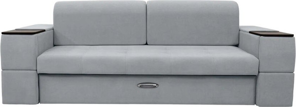 Изображение товара Диван Сириус Лидер-13 ППУ (Eva 09 велюр светло-серый)