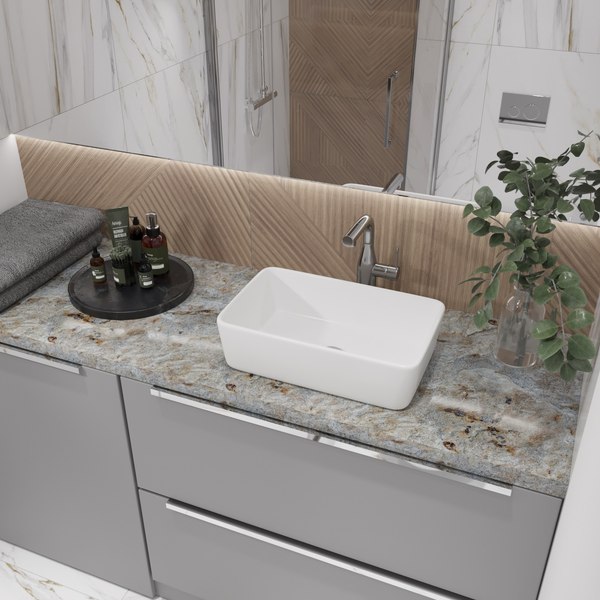 Изображение товара Умывальник Lauter 21674A + клапан 21190W