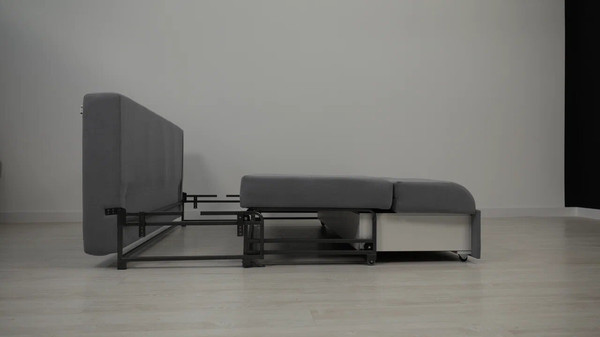 Изображение товара Диван Сириус Лидер-13 ППУ (Eva 12 велюр светло-бежевый)