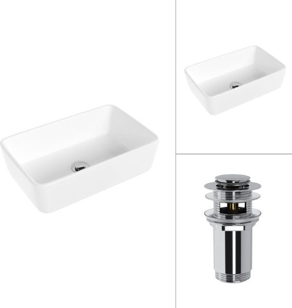 Изображение товара Умывальник Lauter 21674A + клапан 21190CH