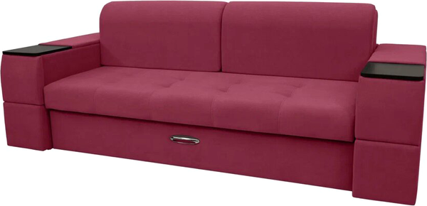 Изображение товара Диван Сириус Лидер-13 ППУ (Eva 16 велюр темно-красный)