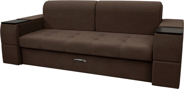 Изображение товара Диван Сириус Лидер-13 ППУ (Eva 27 велюр коричневый)