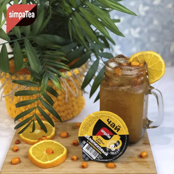 Изображение товара Чайный напиток SimpaTea Облепиха-апельсин (18x60г)