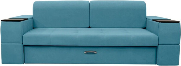 Изображение товара Диван Сириус Лидер-13 ППУ (Eva 29 велюр голубой)