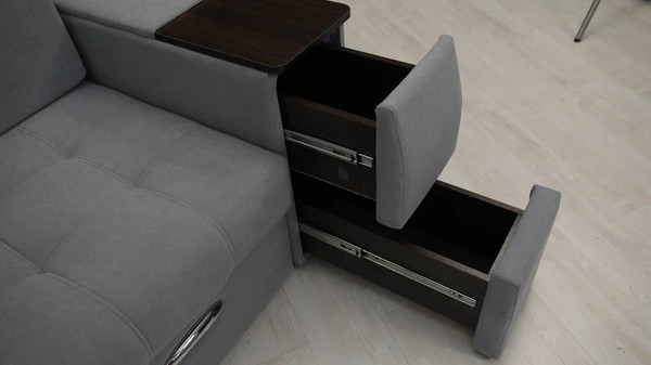 Изображение товара Диван Сириус Лидер-13 ППУ (Eva 31 велюр фиолетовый)