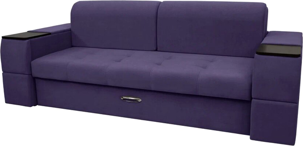 Изображение товара Диван Сириус Лидер-13 ППУ (Eva 31 велюр фиолетовый)