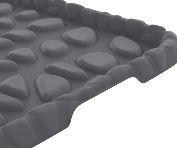 Изображение товара Поддон для обуви Альт-Пласт Камни АП 360 / 108227