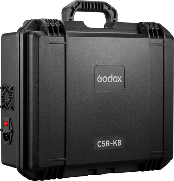 Изображение товара Комплект осветителей студийных Godox Knowled C5R-K8 с зарядным кейсом / 31428
